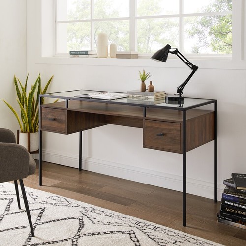 52 - Blue Elephant-Jurria DeskFrame Dark Walnut RRP£219.99