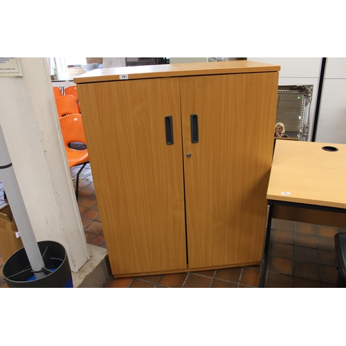 79 - Large 2 door office cupboard