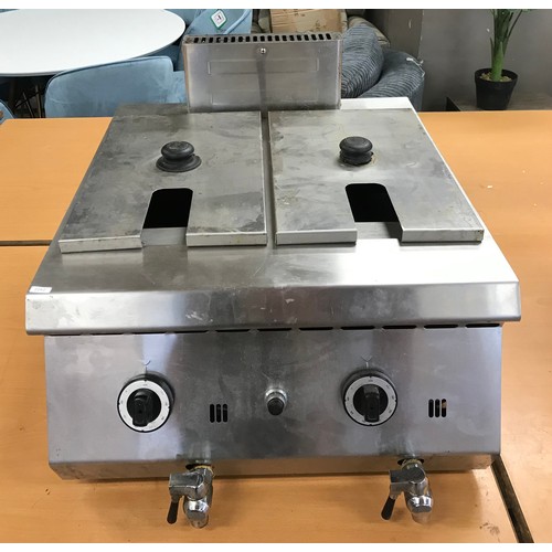 206 - SS Gas fryer