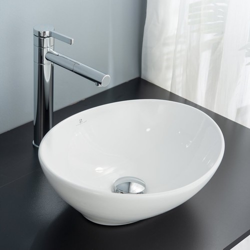 186 - Belfry Bathroom,Elfers Ceramic Countertop Basin,RRP,120.99