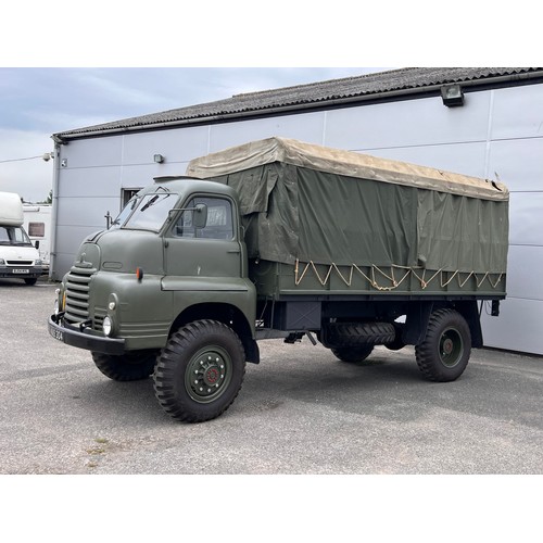 193 - 1953 BEDFORD MARK 1 GS 4X4 ARMY TRUCK 'NAS304' = 9050 MILES - WITH KEY