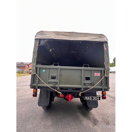 193 - 1953 BEDFORD MARK 1 GS 4X4 ARMY TRUCK 'NAS304' = 9050 MILES - WITH KEY