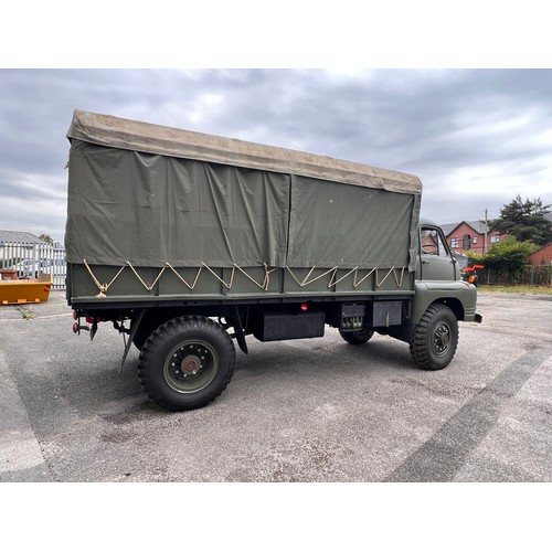 193 - 1953 BEDFORD MARK 1 GS 4X4 ARMY TRUCK 'NAS304' = 9050 MILES - WITH KEY