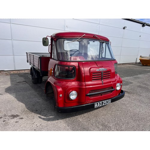 194 - 1963 AUSTIN FGK40 FLAT BED TRUCK 'AAO253A'-3993cc -72,929 MILES - WITH KEY - NO DOCUMENTS