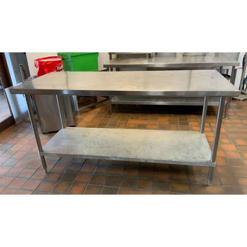 120 - 6FT SS TABLE