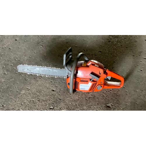 8 - HUSQVARNA 350 PETROL CHAIN SAW