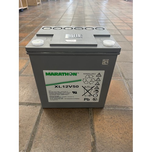 22 - MARATHON XL12V50 LEISURE / STANDBY BATTERY RRP £198.20