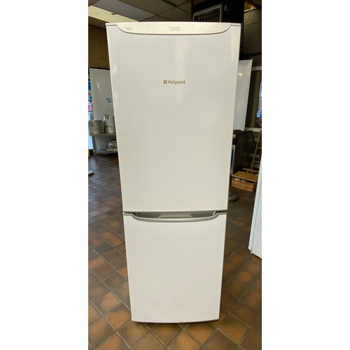 54 - HOTPOINT FUTURE FROST FREE UPRIGHT FRIDGE FREEZER