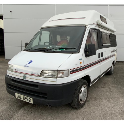 232 - 1997 FIAT DUCATO MOTORHOME -99K MILES. REG NO 'UIL1292' MOT 12/05/2023