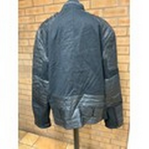 199 - REISS BIKER LEATHER SIZE XXL  & ARMANI EXCHANGE BLACK JACKET SIZE XXL RRP £489(CRP/6)