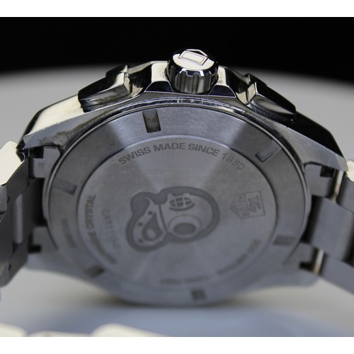 271 - TAG HEUR AQUARACER CHRONOGRAPH STAINLESS STEEL WATCH MODEL NUMBER CAY1110-0 SERIAL NUMBER WKH5625 WI... 