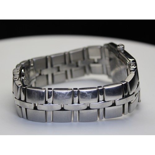 268 - RAYMOND WEIL PARSIFAL BRACELET WATCH WITH 8 DIAMOND DOTS -APPROX TOTAL 0.04 CARATS - MOTHER OF PEARL... 