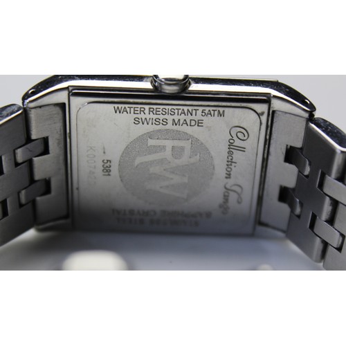 264 - GENTS RAYMOND WEIL TANGO BRACELET WATCH MODEL 5381 SERIAL NUMBER K007420 RRP £895 (CRP/4)