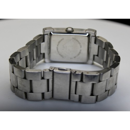 258 - EMPORIO ARMANI STAINLESS STEEL BRACELET WATCH MODEL AR-0216 RRP £279 (P20161448)