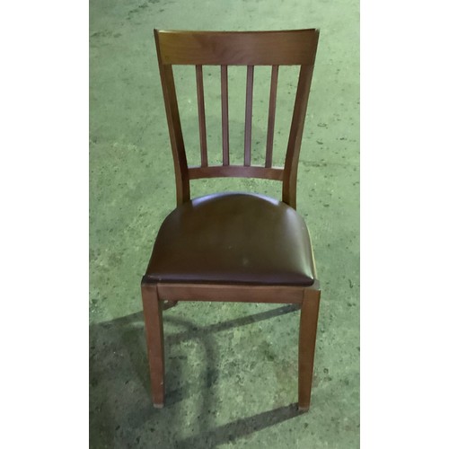 83 - WOOD BISTRO CHAIR