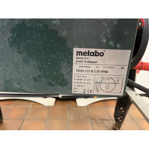 167 - METABO D-49716 110V BENCH SAW