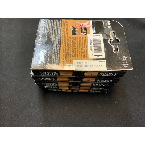 92 - 10 AA PACKS OF 6 EACH PACK (9430)