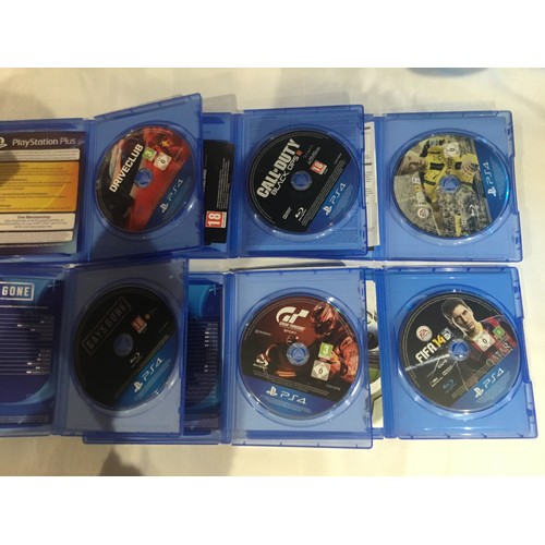 81 - 6 USED PLAYSTATION 4 GAMESGAMES  TOTAL RRP £70 (30)