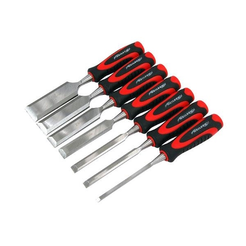 117 - WOOD CHISEL SET 7PC