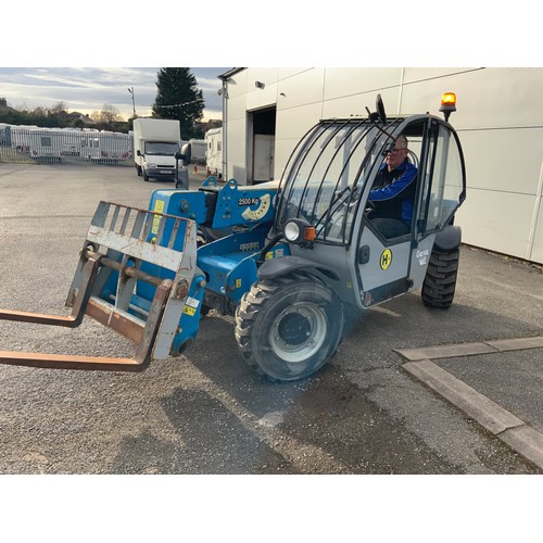 191 - 2013 GENIE GTH2506 ROUGH TERRAIN VARIABLE REACH TRUCK - REG NUMBER 'OW62KBY'