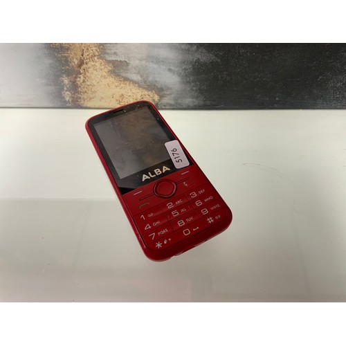 111 - Black Nokia Phone NO CHARGER  (EP/10) & Red Alba NO CHARGER (EP/16)& Black Alcatel SPARES OR... 