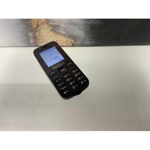 111 - Black Nokia Phone NO CHARGER  (EP/10) & Red Alba NO CHARGER (EP/16)& Black Alcatel SPARES OR... 