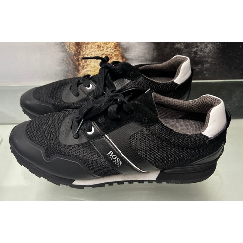 108 - BOSS PARKOUR RUNNING TRAINERS SIZE 42 (8) RRP £189 (44)