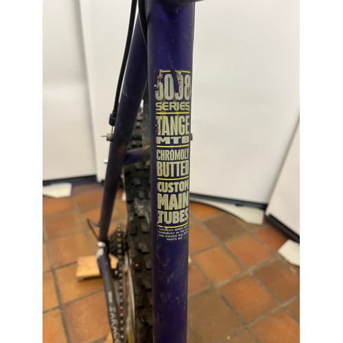 69 - SARACEN TRAX SST PURPLE MENS MOUNTAIN BIKE RRP £237 (9458)