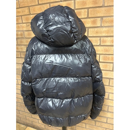 119 - MONCLER BLACK ECRINS GIUBBOTTO DOWN JACKET SIZE 4 USED RRP £1135  (KA/17)