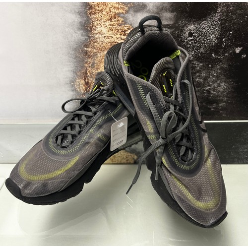 96 - Nike Air Max 2090 Grey Volt trainers SIZE 8 33P £136 (44)