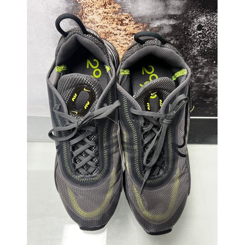 96 - Nike Air Max 2090 Grey Volt trainers SIZE 8 33P £136 (44)