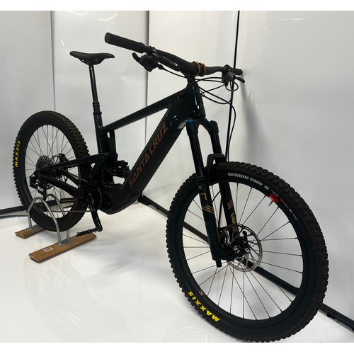 159 - SANTA CRUZ HECKLER CARBON CC X01 ELECTRIC BIKE - FRAME SIZE LARGE WHEEL SIZE 27.5 WITH 1 CHARGERS - ... 