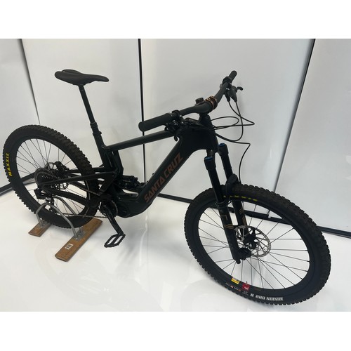 159 - SANTA CRUZ HECKLER CARBON CC X01 ELECTRIC BIKE - FRAME SIZE LARGE WHEEL SIZE 27.5 WITH 1 CHARGERS - ... 