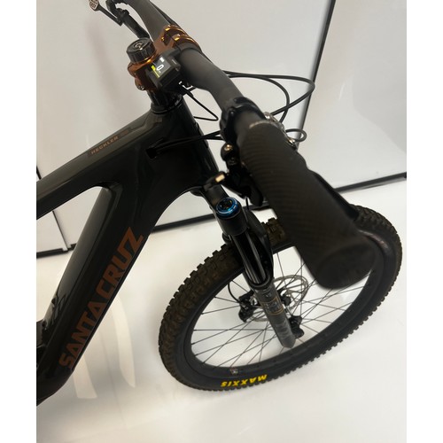 159 - SANTA CRUZ HECKLER CARBON CC X01 ELECTRIC BIKE - FRAME SIZE LARGE WHEEL SIZE 27.5 WITH 1 CHARGERS - ... 