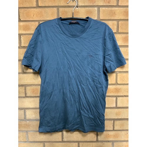 67 - LOUIS VUITTON BLUE T-SHIRT RRP £195 SIZE M  (CJR/300620/1)