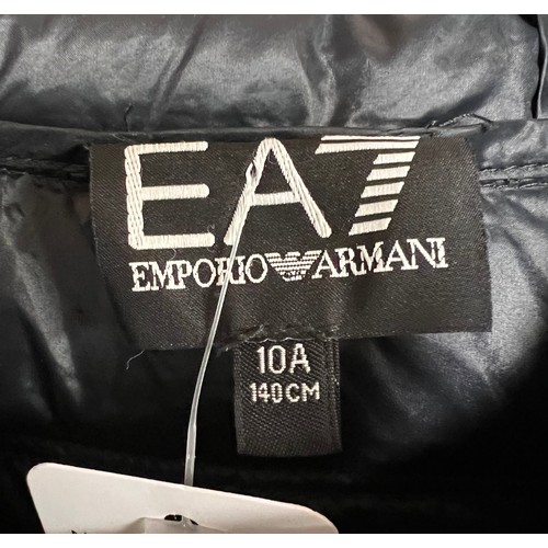 65 - EA7 EMPORIO ARMANI Boys Light Down Padded Logo Jacket Age 10 - RRP £120 (44)