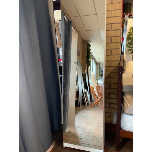 300 - Design12 Pairs Shoe Storage Cabinet RRP £194.99glass a/f