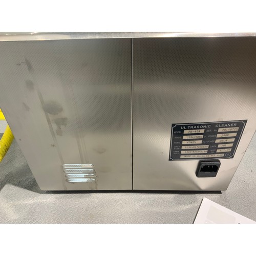 2 - ULTRASONIC PART CLEANER PS-40A DIGITAL RRP £179.49
