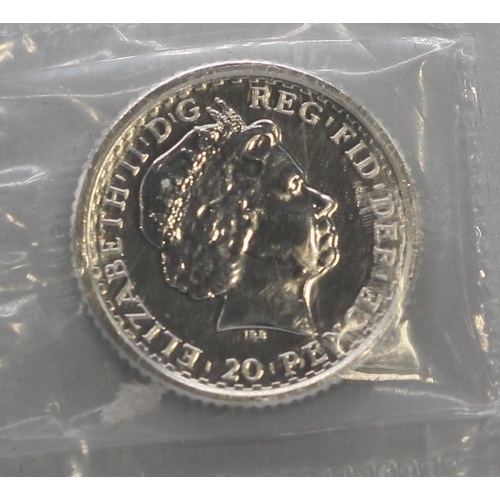 104 - ELIZABETH II 20 PENCE (1/10 OUNCE) BRITANNIA 2006 SILVER RRP £39.99