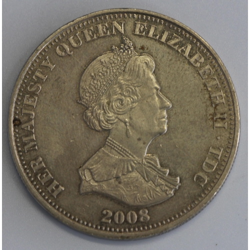 96 - BIRTH OF LORD NELSON 2008 SILVER COIN - RRP £39.95