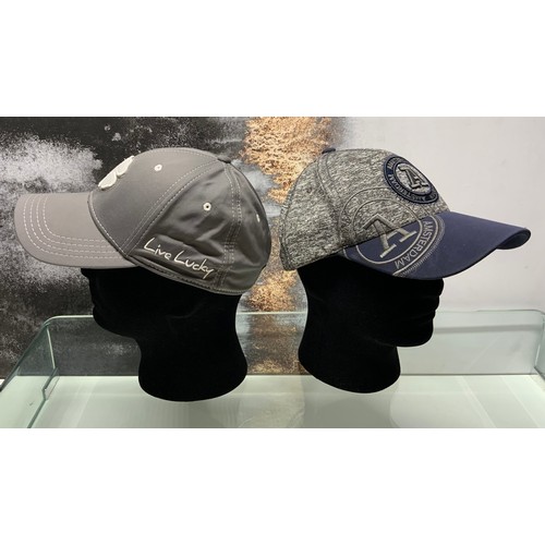 73 - BLACK CLOVER LIVE LUCKY GREY CAP RRP £32.99 & ROBIN RUTH GREY AMERSTDAM CAP RRP £16  (P22175481)