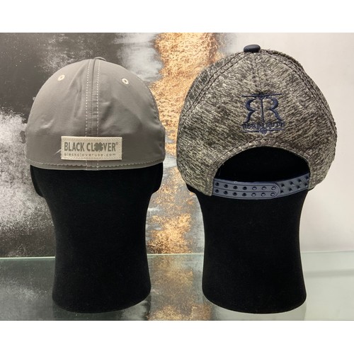 73 - BLACK CLOVER LIVE LUCKY GREY CAP RRP £32.99 & ROBIN RUTH GREY AMERSTDAM CAP RRP £16  (P22175481)