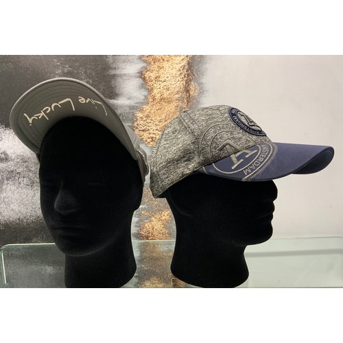 73 - BLACK CLOVER LIVE LUCKY GREY CAP RRP £32.99 & ROBIN RUTH GREY AMERSTDAM CAP RRP £16  (P22175481)
