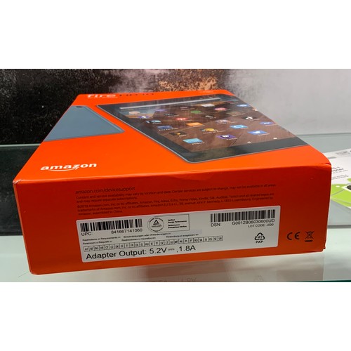 36 - NEW -UNOPENED-AMAZON FIRE HD 10 TABLET WITH ALEXA 32GB & SANDISK ULTRA MICRO SDXC UHS1 CARD WITH... 