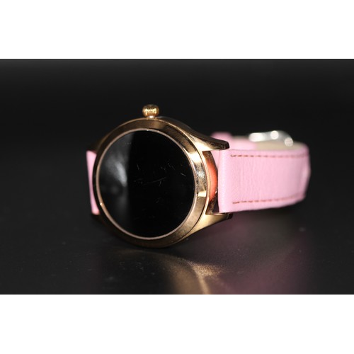 43 - DIGITAL WATCH WITH PINK STRAPS (9570)