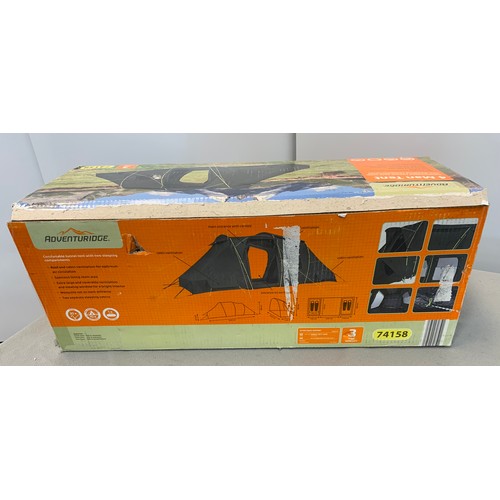 10 - ADVENTURIDGE 4 MAN TENT MODEL 74158 (9553)