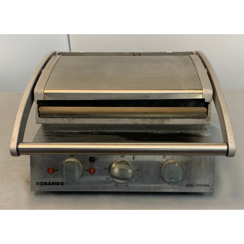 126 - ROBAND GSA610S SIX SLICE SMOOTH PLATE GRILL STATION -COST NEW £1122