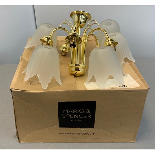 162 - 5 LIGHT CEILING LAMP