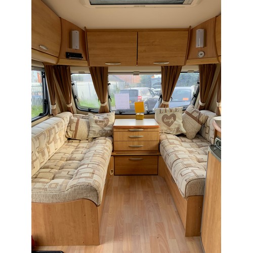 171 - 2007 ACE JUBILEE ARISTOCRAT, 4 BERTH REAR FIXED DOUBLE BED EN SUITE. INCLUDES MOTOR MOVER, PORCH AWN... 