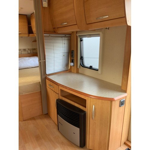 171 - 2007 ACE JUBILEE ARISTOCRAT, 4 BERTH REAR FIXED DOUBLE BED EN SUITE. INCLUDES MOTOR MOVER, PORCH AWN... 